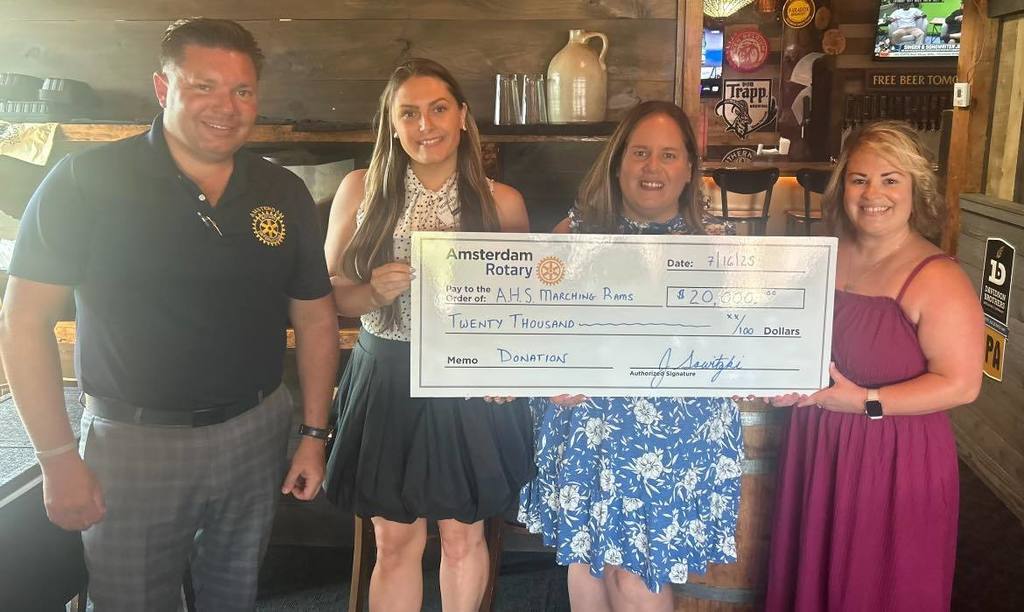 Amstredam Rotary Club Donation