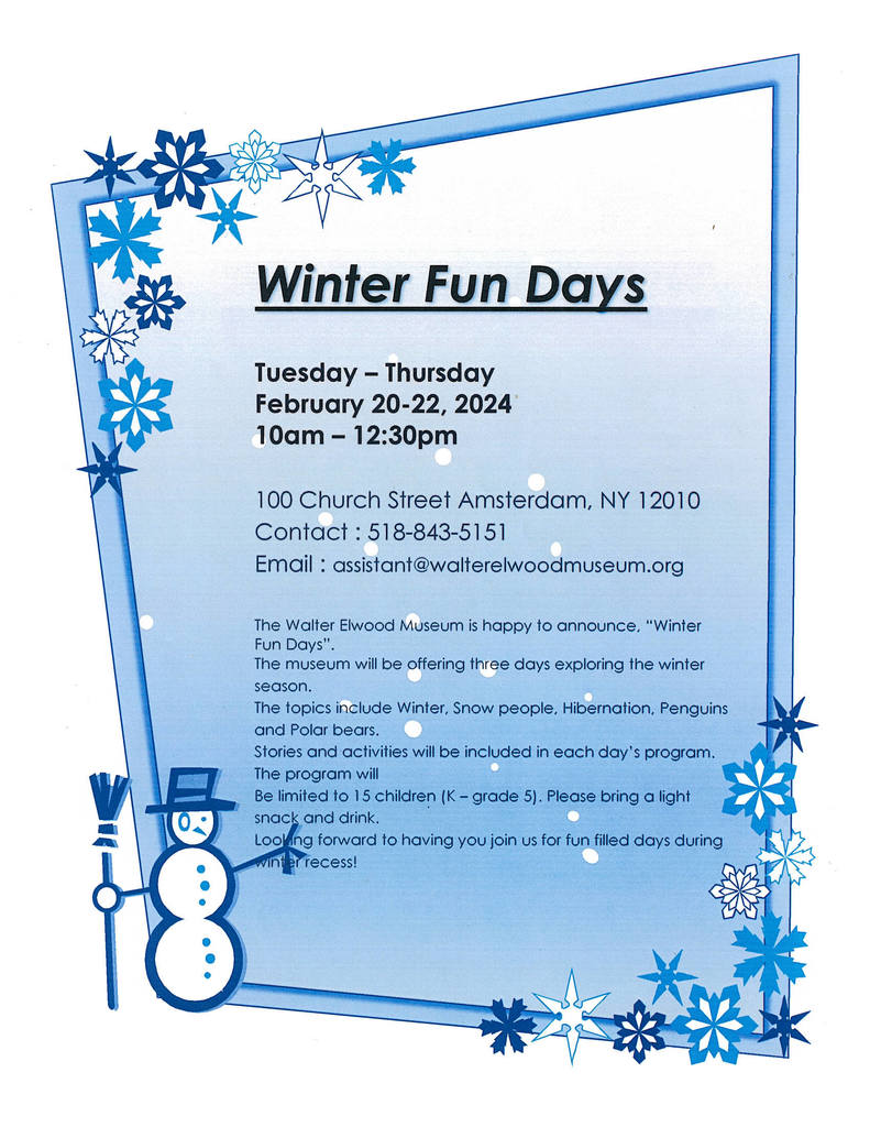Winter Break Flyer