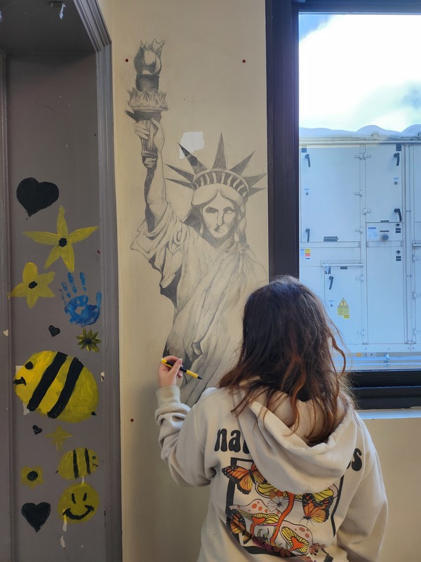 Murals by Ms. Brown 