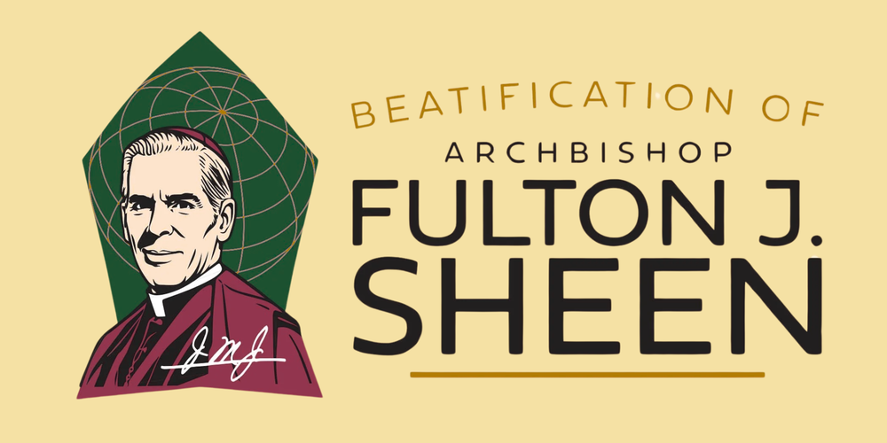 fulton sheen beatification flyer
