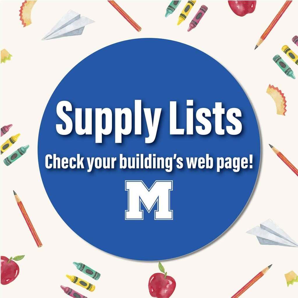 Supply Lists now available