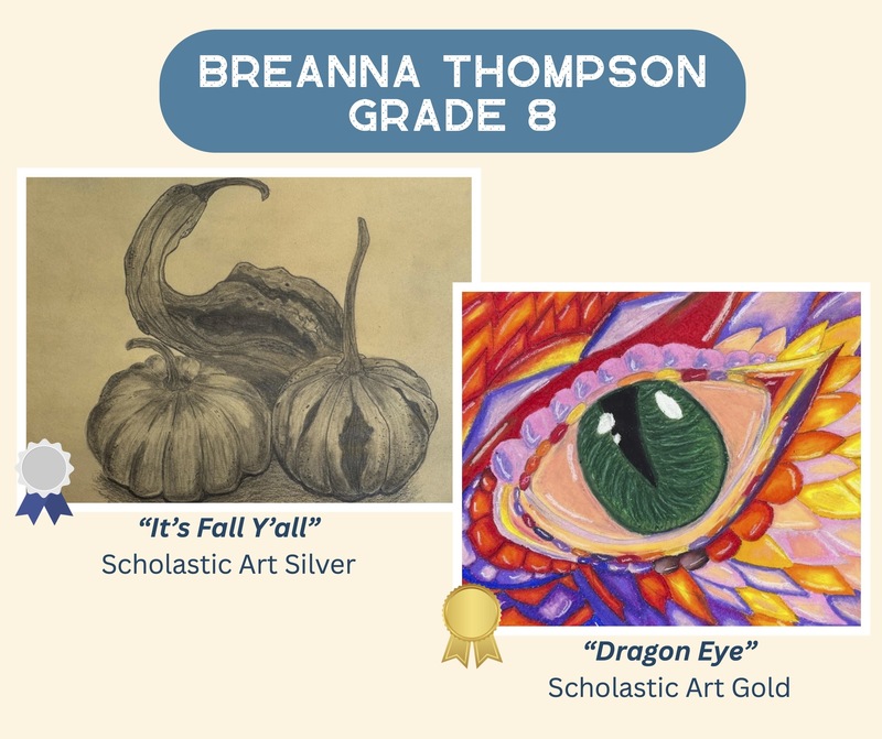 Scholastic Artwork Key Recipients