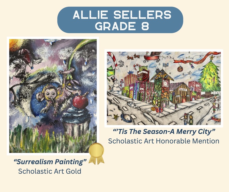 Scholastic Artwork Key Recipients