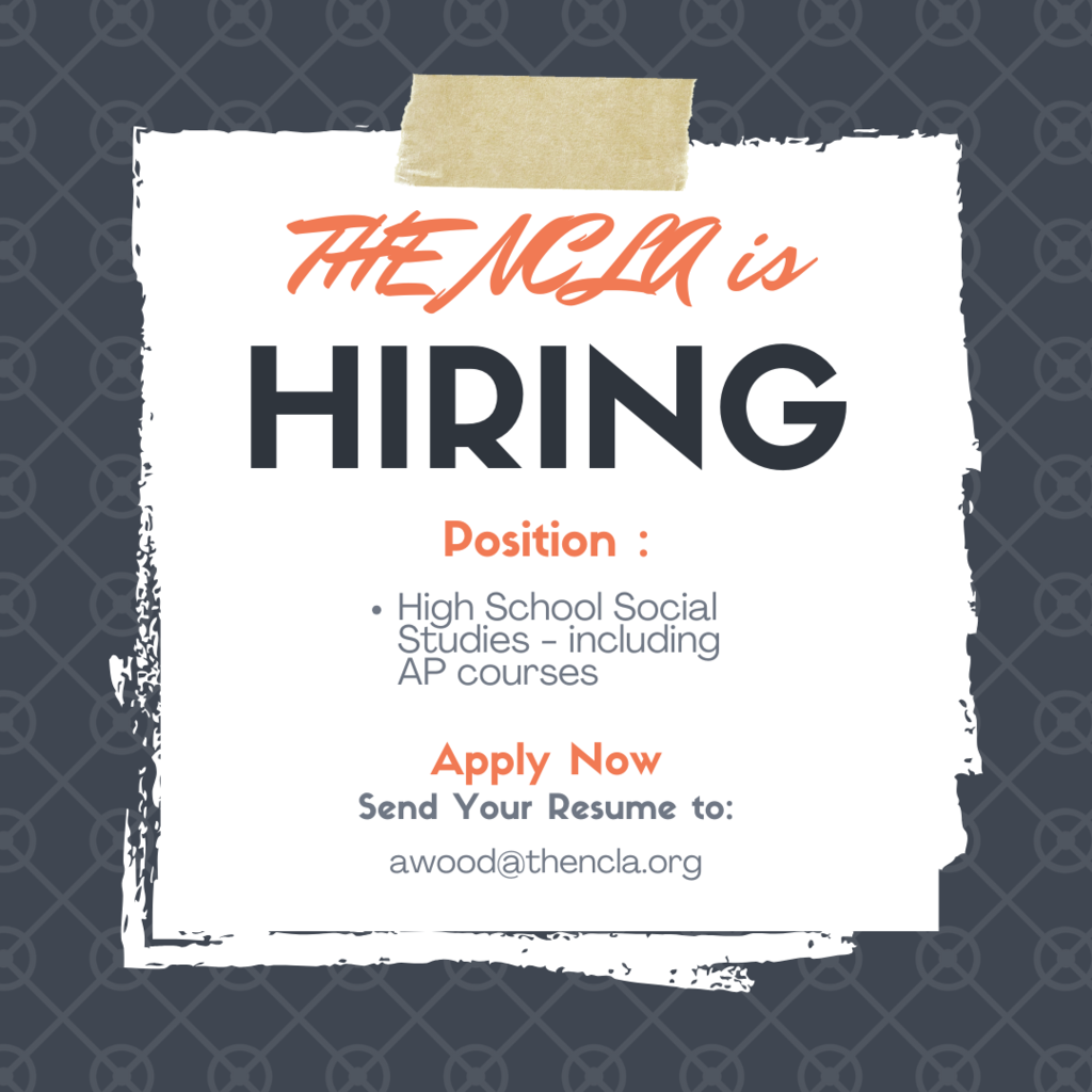 We're hiring!