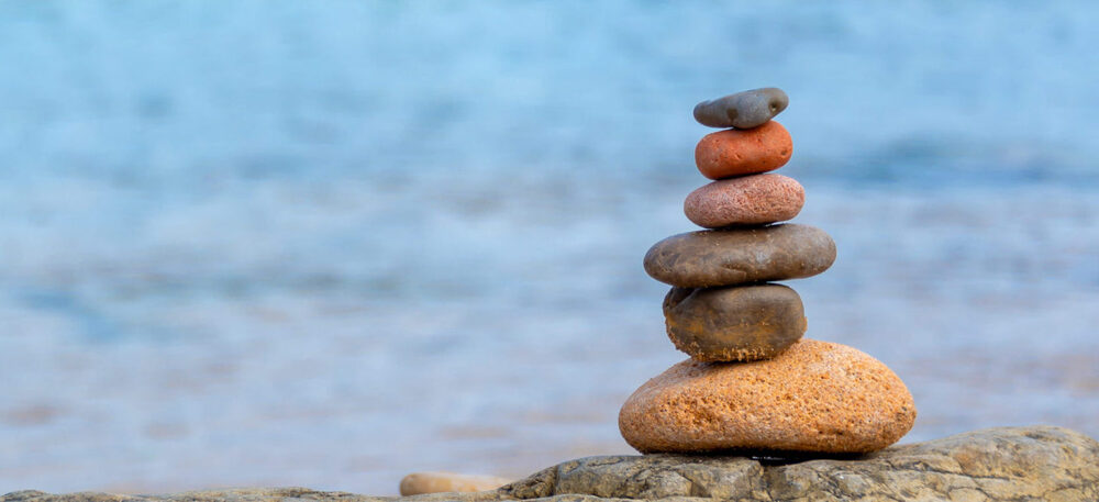 rocks piled up