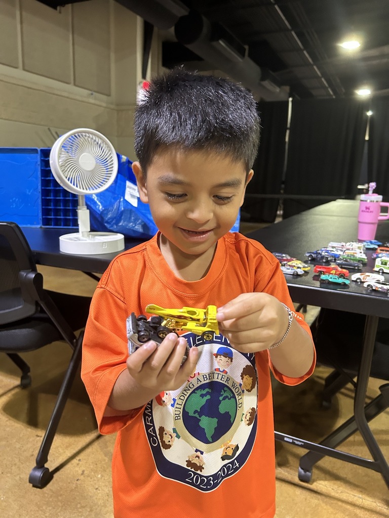 child playing with toy