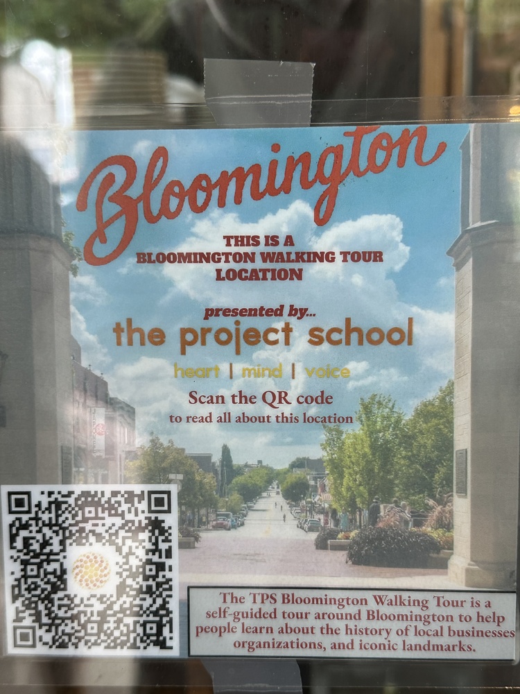 bloomington walking tour