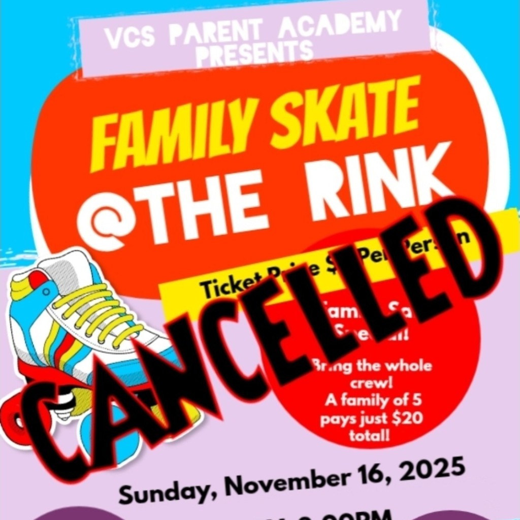 Family Skating Event Postponed