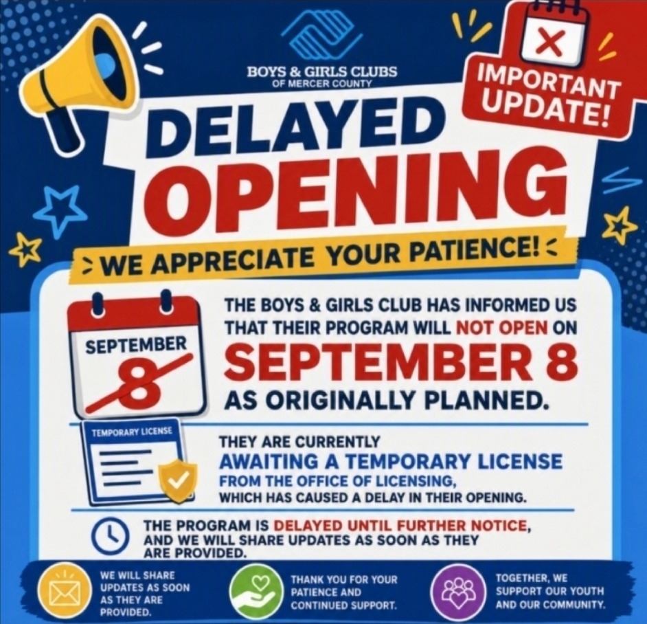 VCS Afterschool Program Delay