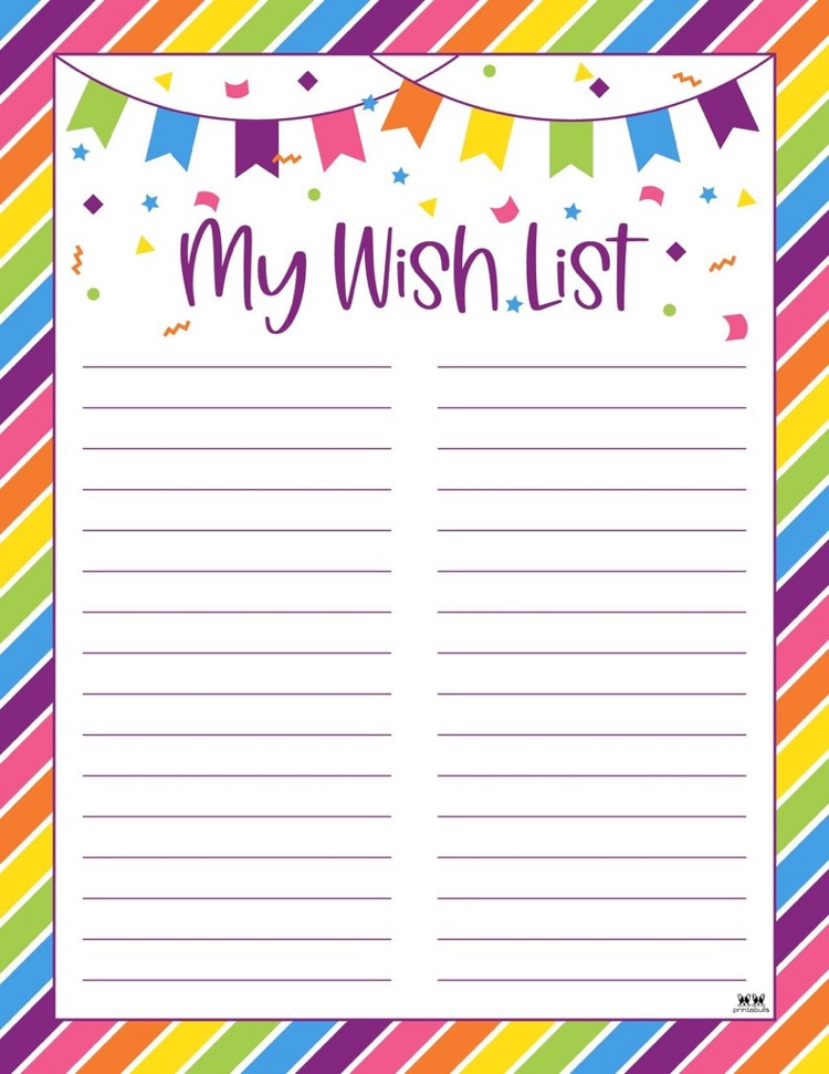 wish list