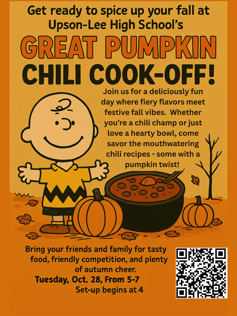 Great Pumpkin Chili cook-off flyer