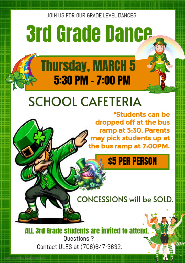 White St Patricks Day Dance Party A4 - Made with PosterMyWall (1)