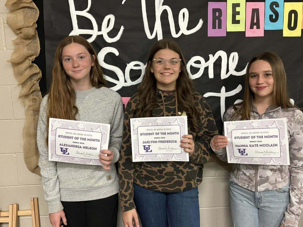 Students of the Month