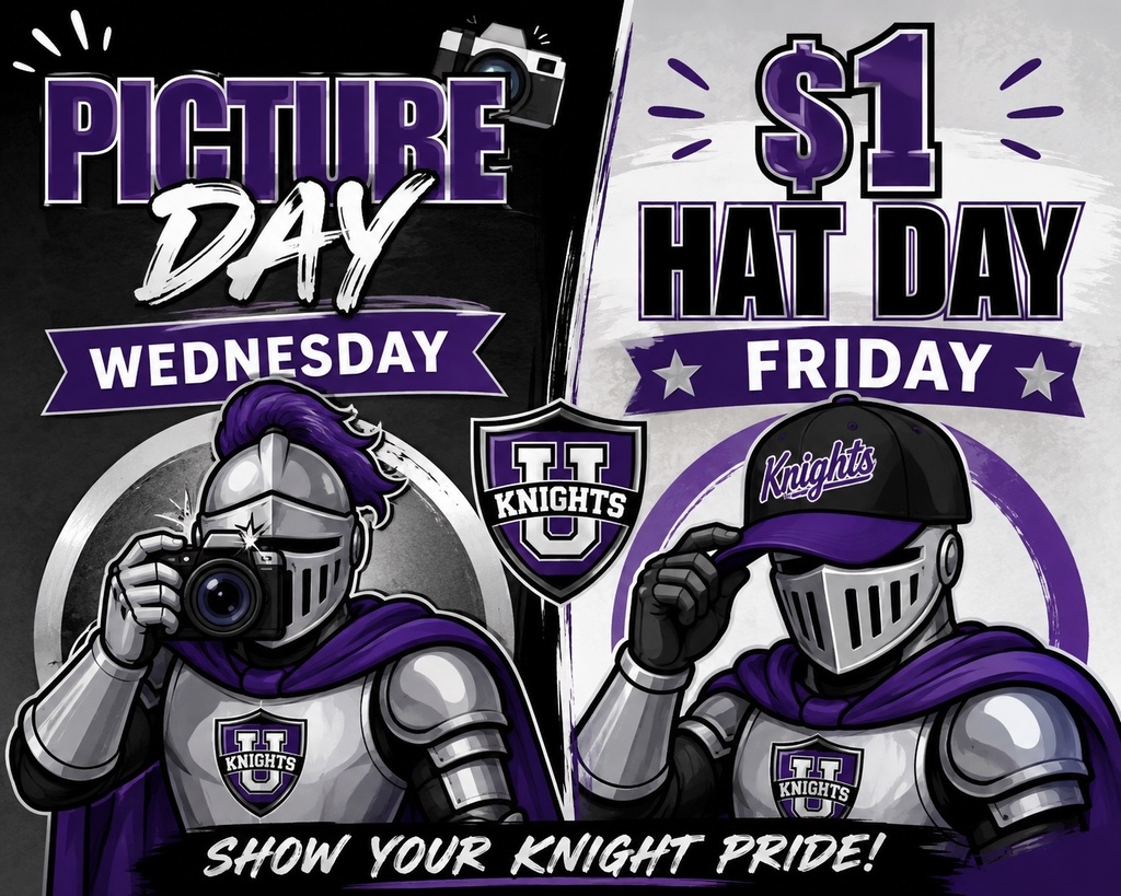 Picture Day Wednesday and Hat Day Friday!