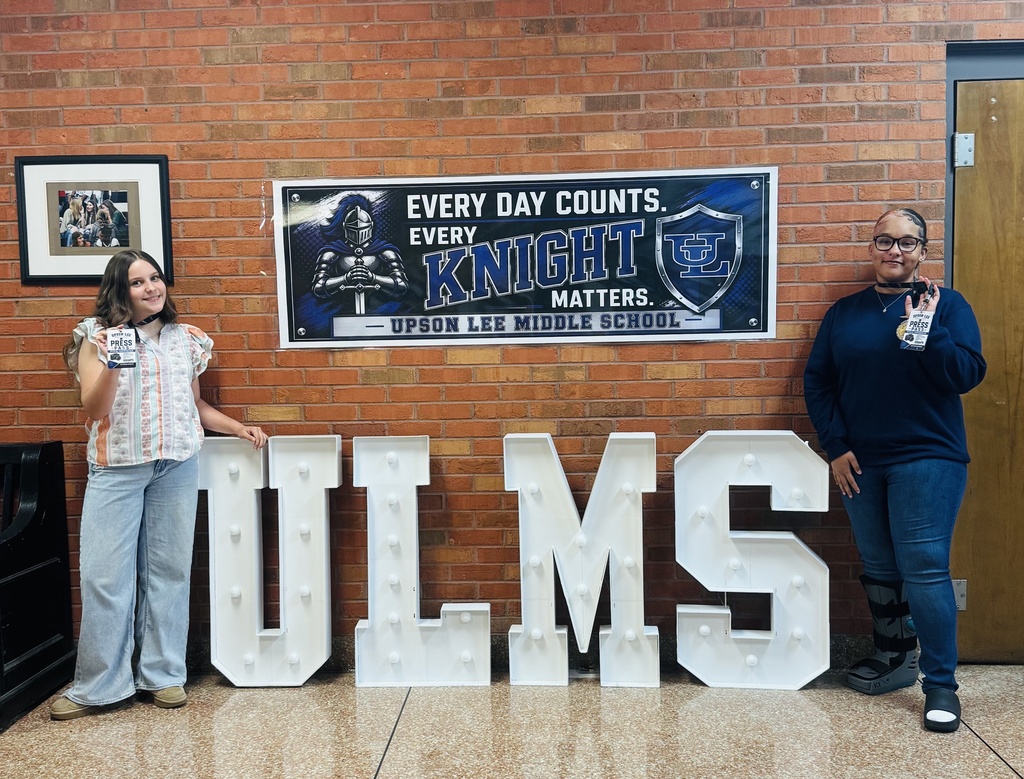 congratulations to 8th graders, Gracelyn Goodman and Gracelyn Vincent for being the official ULMS photographers. These ladies will be responsible for capturing all the best that ULMS has to offer. We are ULMS. We are Unlocking Leaders #UL