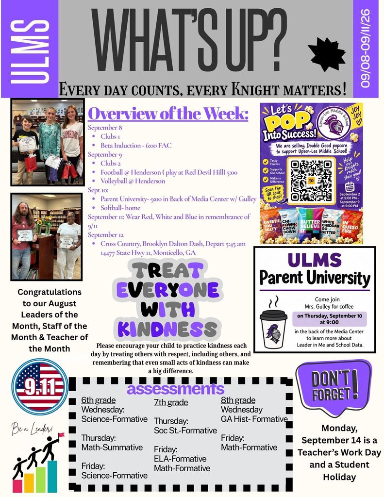 What is happening this week