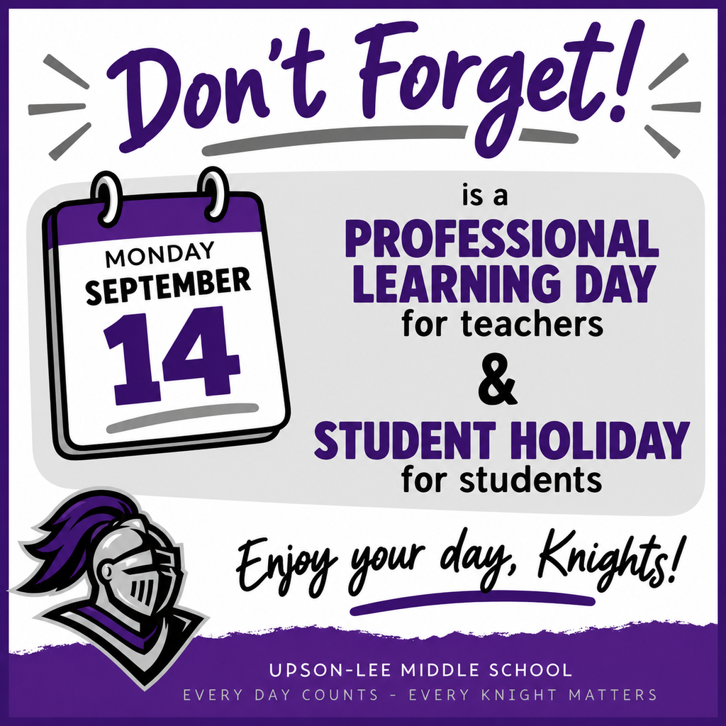 9/14 is a Student Holiday