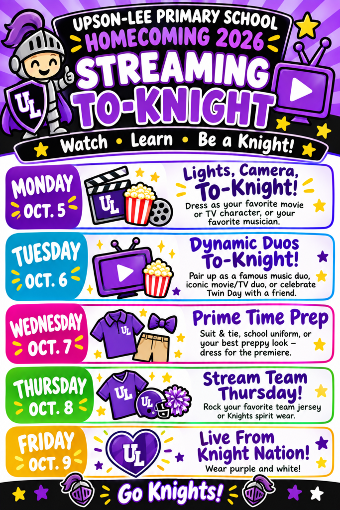 Homecoming Dress up Days