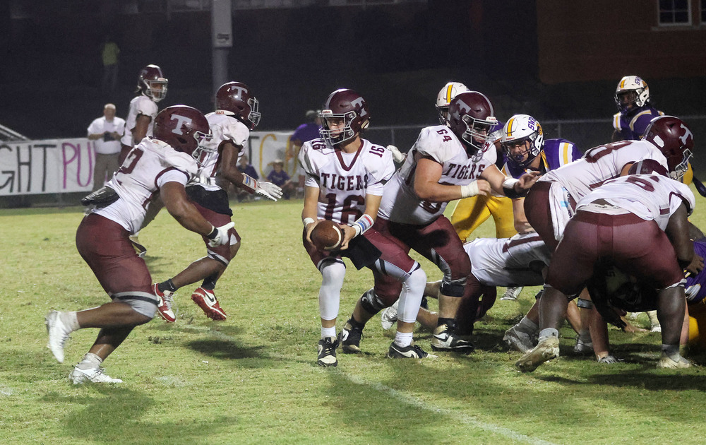 Scene from THS at Sweet Water football game 8-28-25