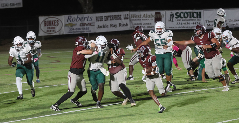 Photo from Dallas County at THS varsity football