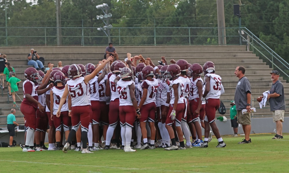 THS varsity football squad at Millry jamboree