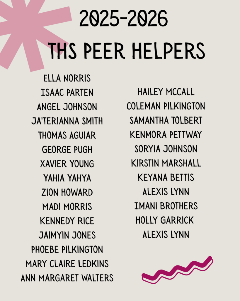 THS Peer Helpers 2025-2026