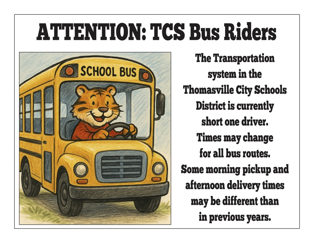 ATTENTION: corrected bus rider notice