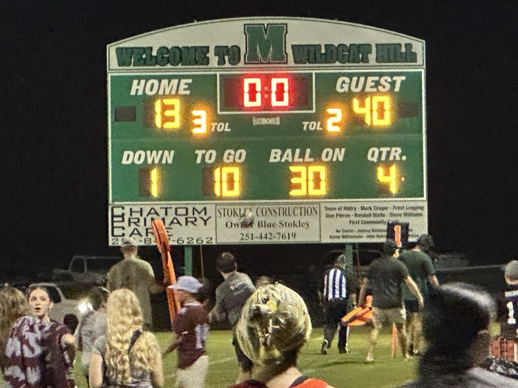 The THS Tiger football team won 40-13 Aug. 15 at the Millry jamboree.