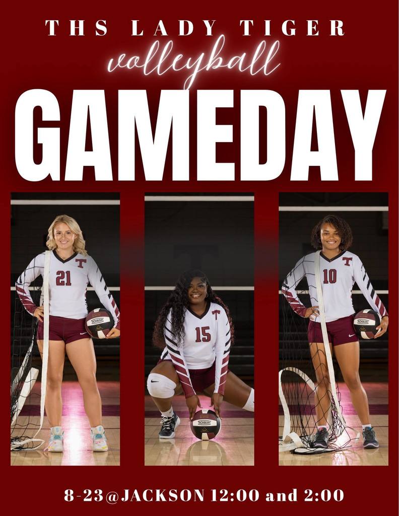 The Thomasville High School Lady Tigers varsity volleyball team will begin the 2025 season participating today, Aug. 23 in the “Battle of the Tombigbee” tournament at Jackson Middle School. In Pool Play, THS will play Washington County at noon and Southern Choctaw at 2 p.m. before single elimination begins.