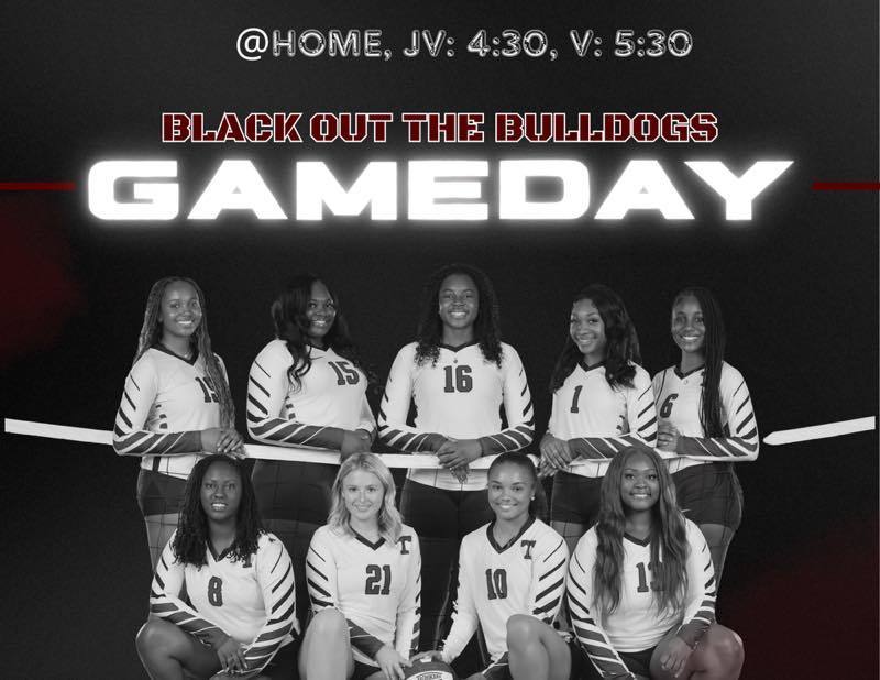 The THS junior varsity and varsity volleyball teams host Sweet Water today, Aug. 26 in the THS gym. JV game begins at 4:30 p.m. Cash or GoFan will be accepted at the gate. https://gofan.co/event/3769094?schoolId=AL11808