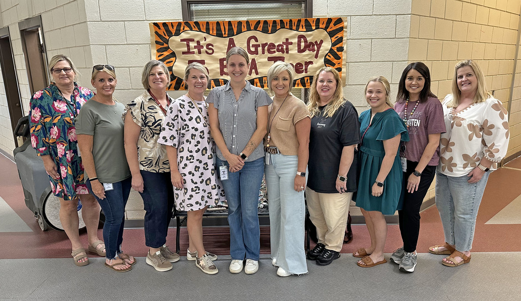 Thomasville Elementary celebrates the teachers who completed the LETRS program. LETRS is a challenging two-year journey that equips educators with knowledge and strategies grounded in the science of reading. Their dedication to mastering this research-based training shows their commitment to helping every student become a confident, successful reader.   Pictured are Charlyn Vick, April Blackledge, Wendy Martin, Emily Drinkard, Linda Anderson, Bethany Elam, Judy Jenkins, Morgan Joiner, Hailey O'Bryant and Kimberly Clardy. Not pictured is Angelina Philen.