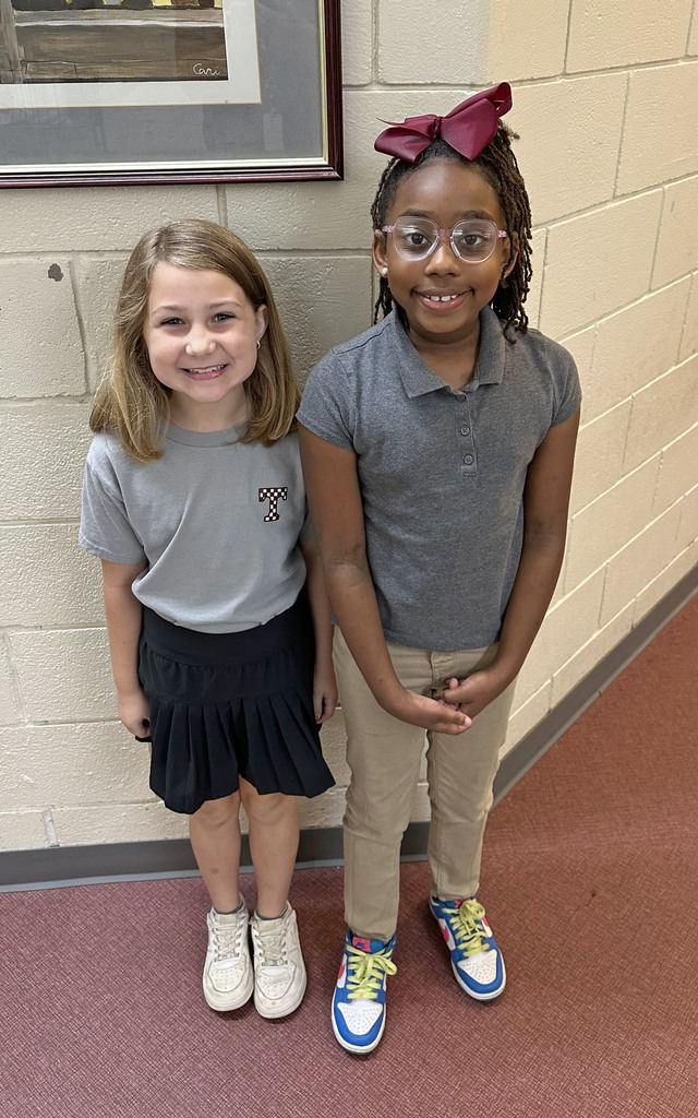 Claire Drinkard and Harmoni Daley are also members of the Peer Helpers at Thomasville Elementary School for the 2025-2026 school year.