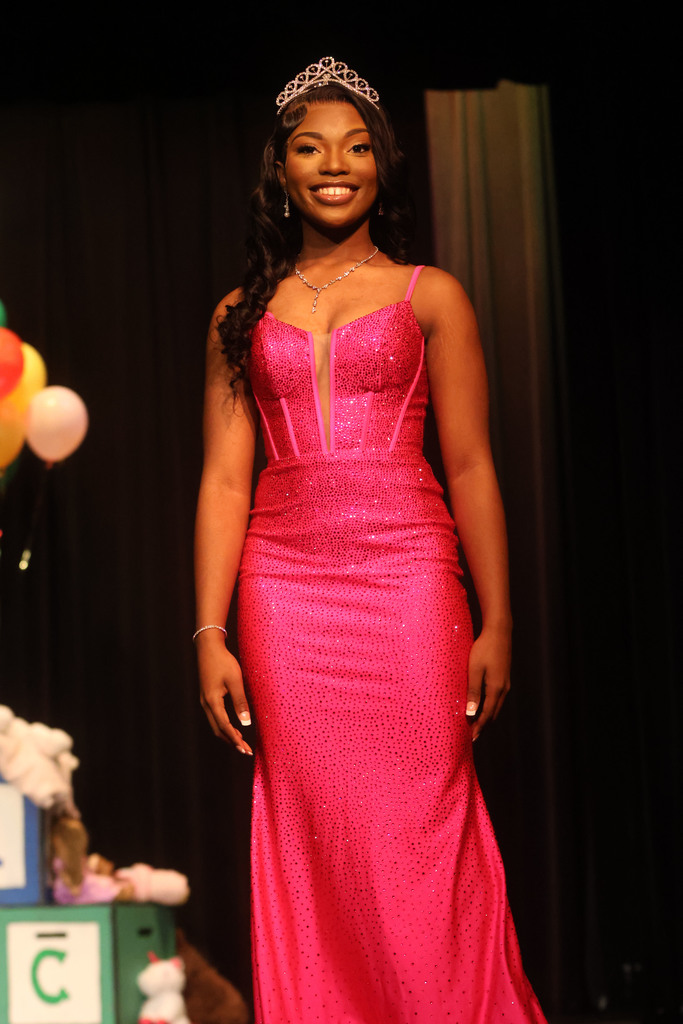 JaTerianna Smith, 2025 THS Top Beauty, made her final walk Jan. 31 on the stage of the Thomasville Civic Center.
