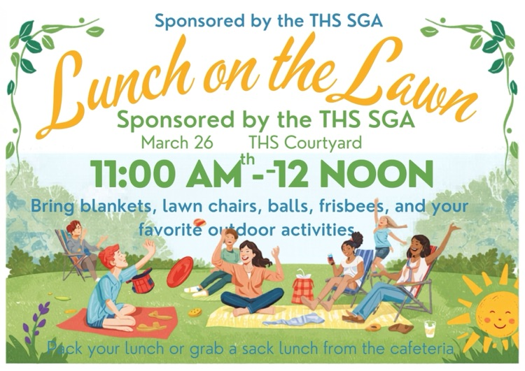 Lunch on the Lawn at THS
