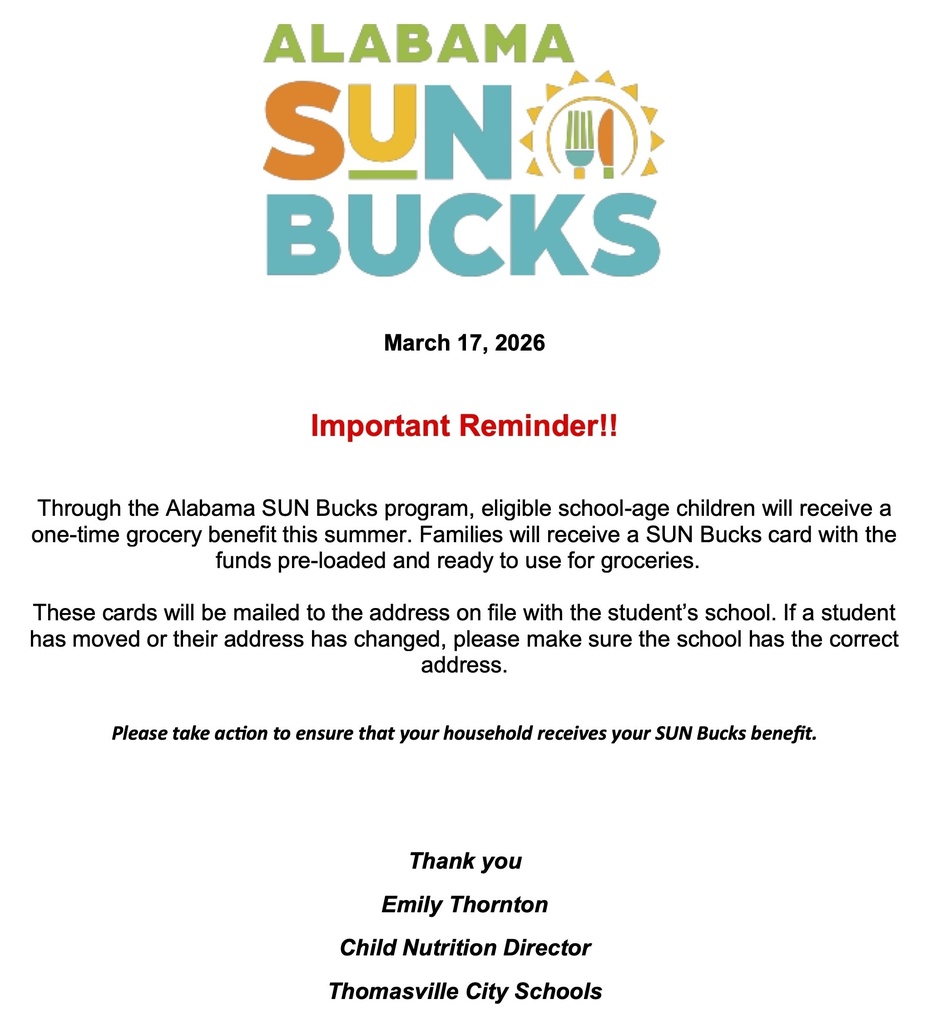 SUN Bucks program available for the summer