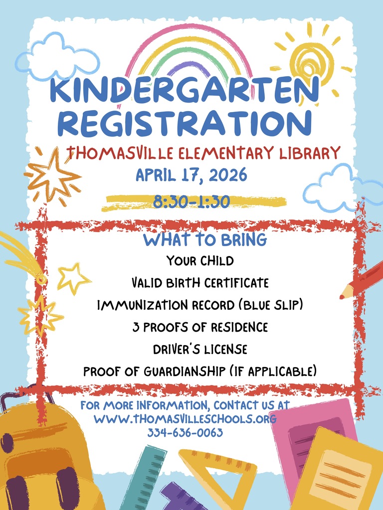 TES Kindergarten Registration set for April 17