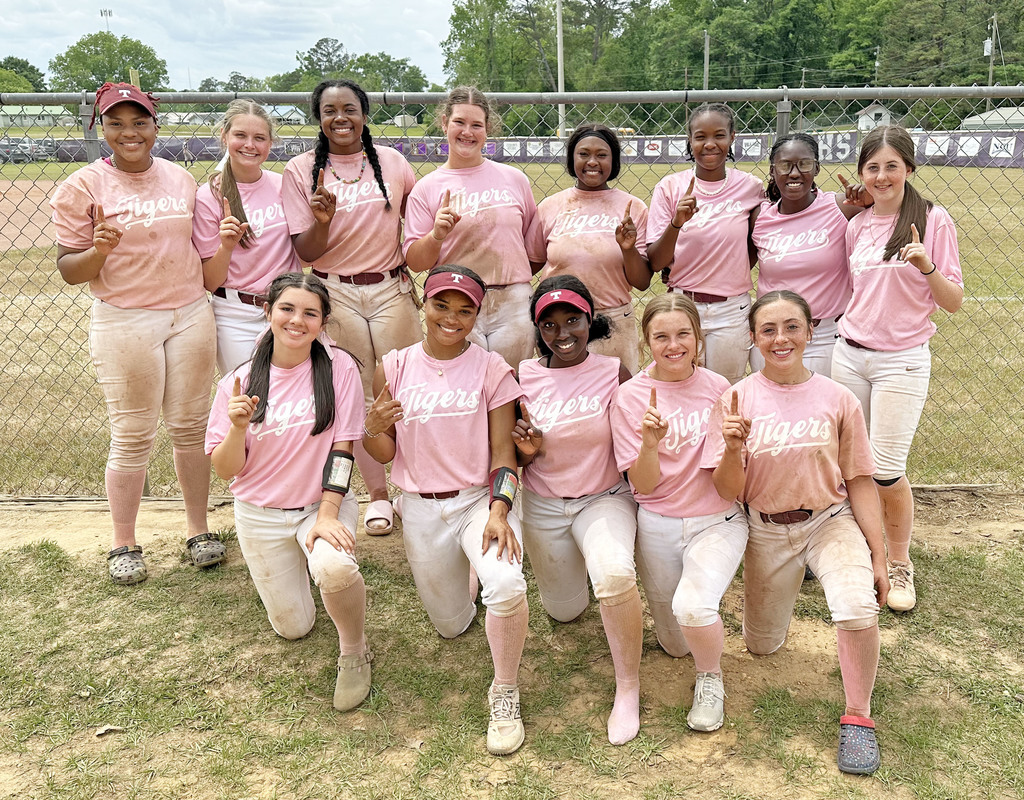 The THS Lady Tigers softball team won the Sweet Water Round Robin Tournament on April 18. THS earned victories over Sweet Water and the University Charter School of Livingston.