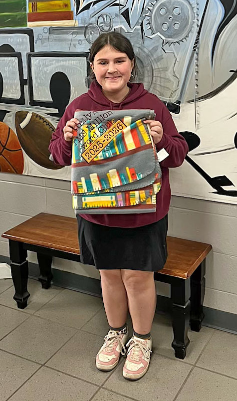 Aralyn Swanson, a sixth grade student at Thomasville Middle School, is the newest member of the Accelerated Reader Million Words Club.