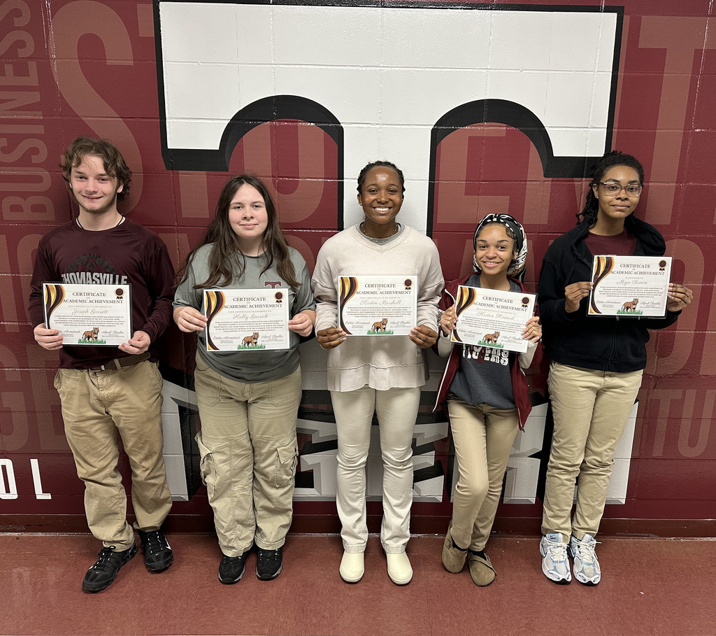 THS juniors recognized for a score of 20-plus on the ACT.