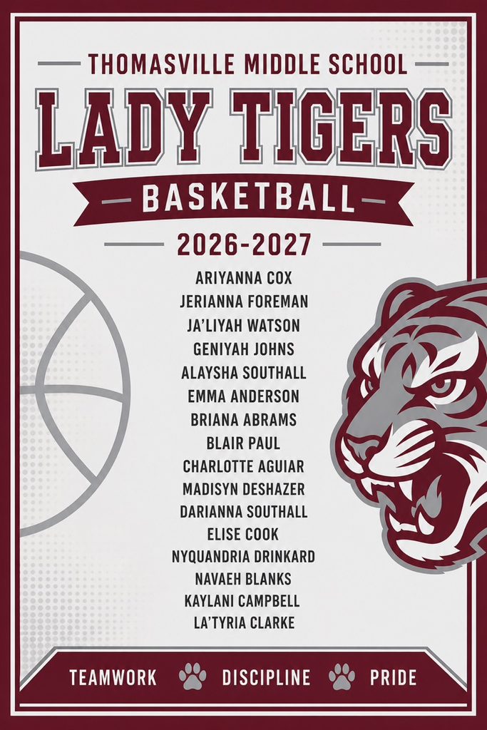 TMS girls basketball 26-27