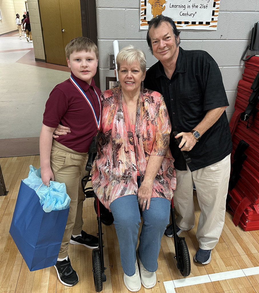 Thomas Robertson, a third grade student at Thomasville Elementary School, was recognized May 6 at an assembly in the school gym. He scored in the Top 2 percent of the Second and Third Grade math on ACAP. NOTE: This is based on last year’s score in the Second Grade.