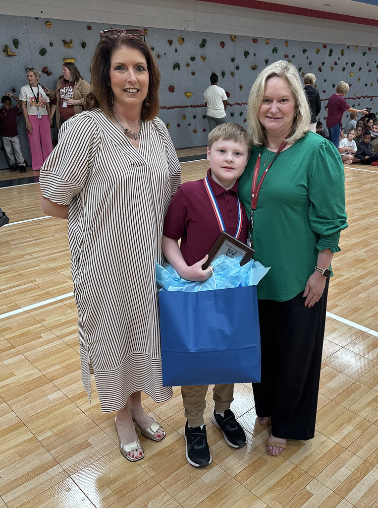 Thomas Robertson, a third grade student at Thomasville Elementary School, was recognized May 6 at an assembly in the school gym. He scored in the Top 2 percent of the Second and Third Grade math on ACAP. NOTE: This is based on last year’s score in the Second Grade.
