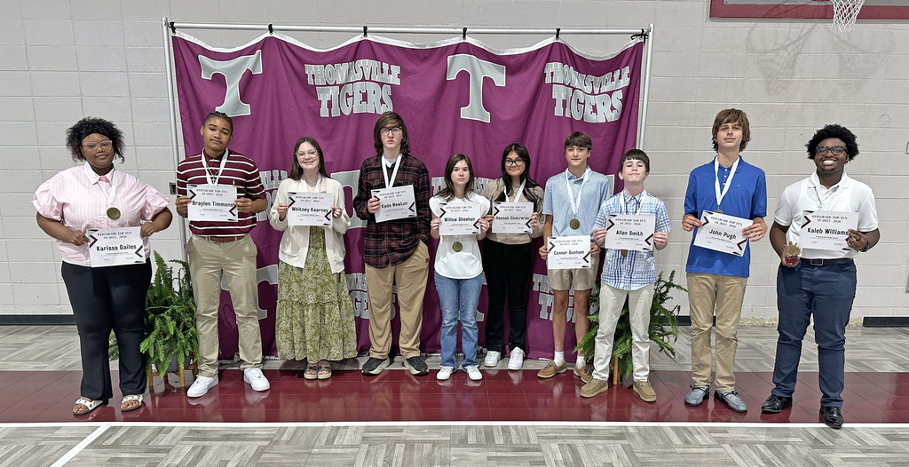 Eighth Grade Top 10 25-26 (No. 10 to 1)