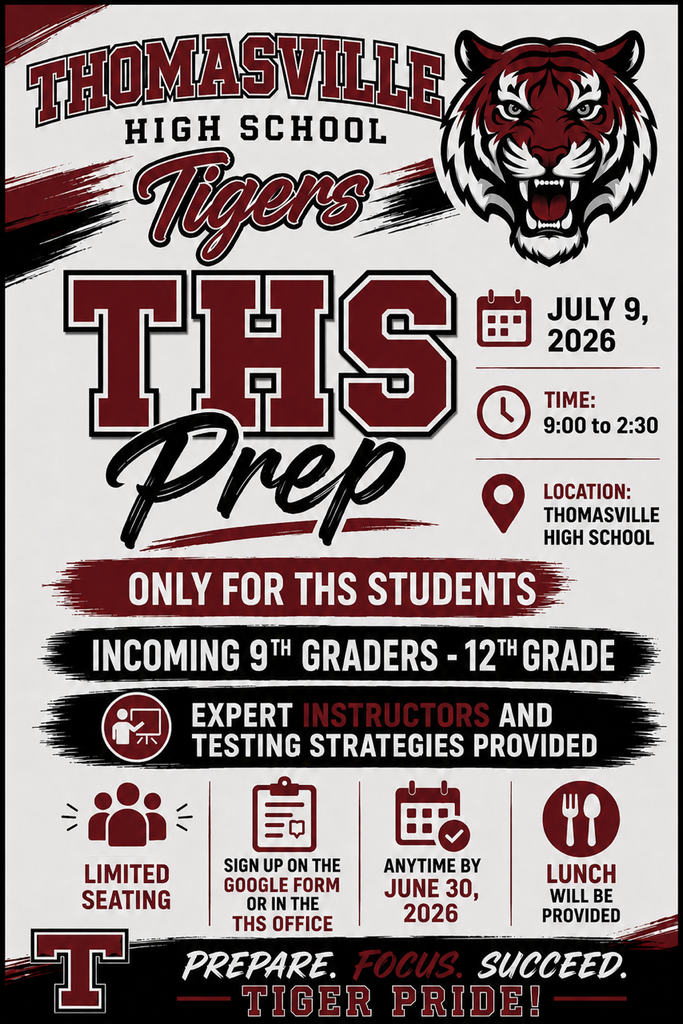 THS ACT Prep session, 9 a.m. to 2 p.m. on July 9 .