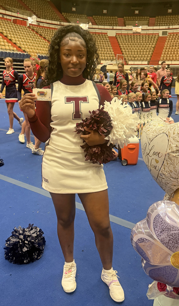 (Captain) Alaysha Southall (Eighth Grade) was selected as the "Pin It Forward" race from the UCA staff. This award is based on leadership, commitment, sportsmanship and’s outstanding character.