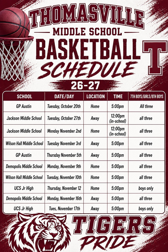 TMS basketball schedule 2026