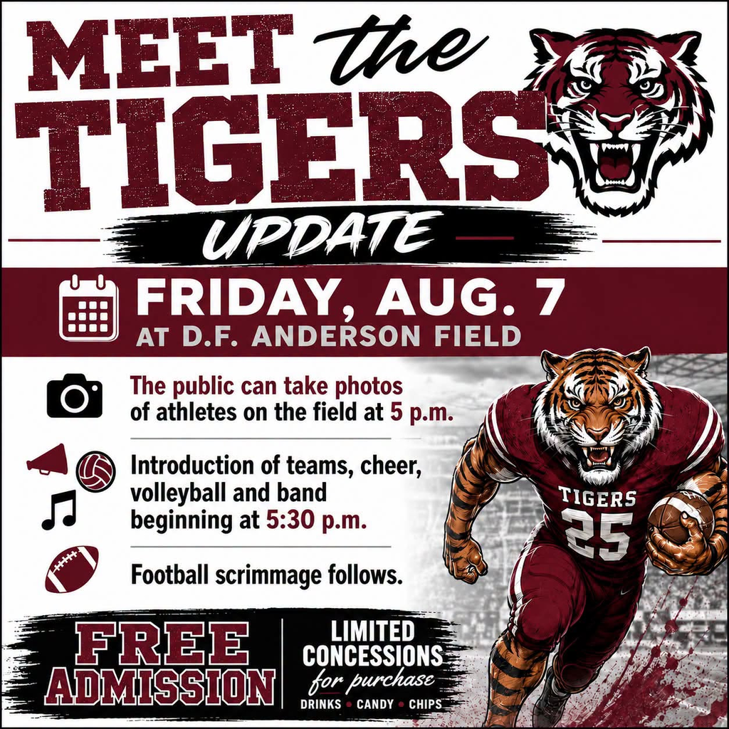 "Meet the Tigers" UPDATE - begins at 5 p.m. on Friday, Aug. 7.