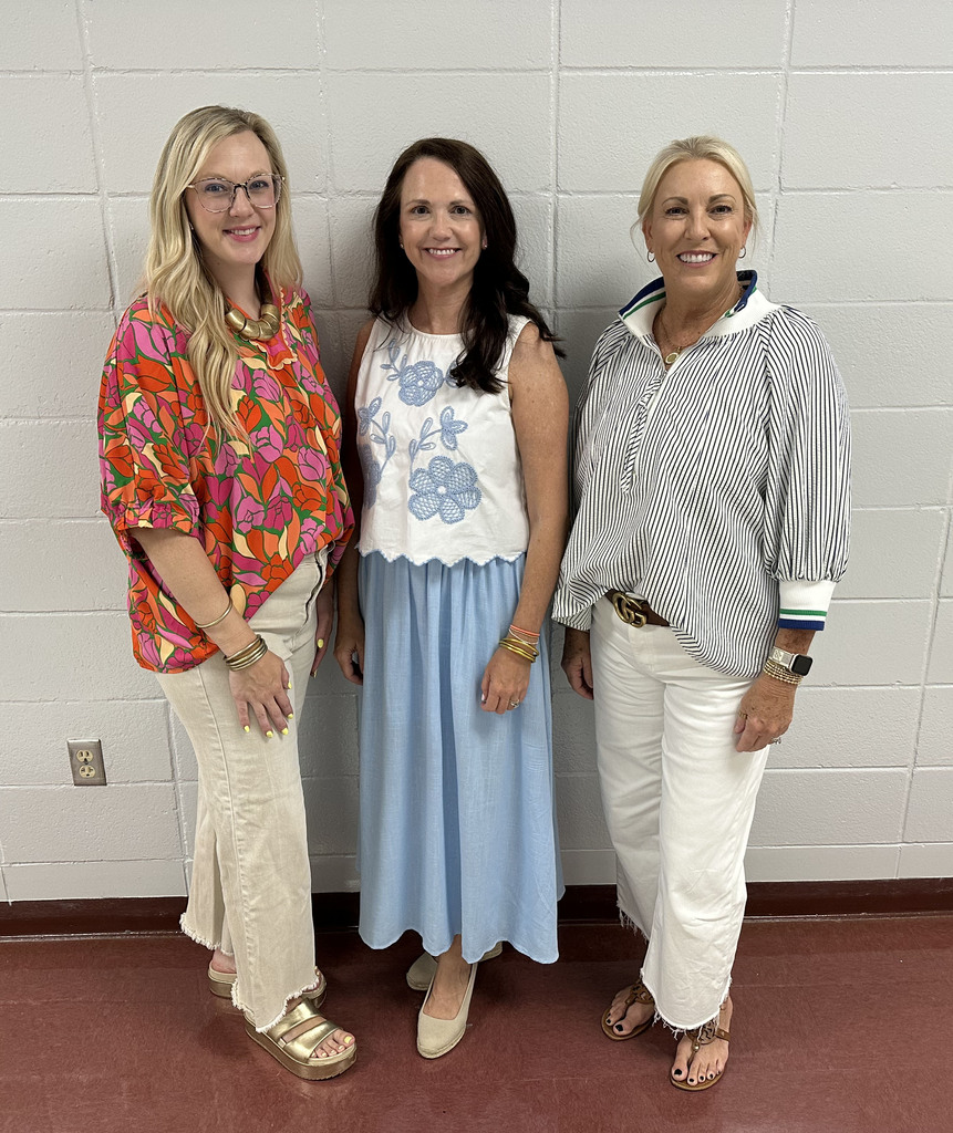 English Language Arts teachers at Thomasville High School 26-27: Chelsea Smoker, Kelli Davis and Lori Lewis.