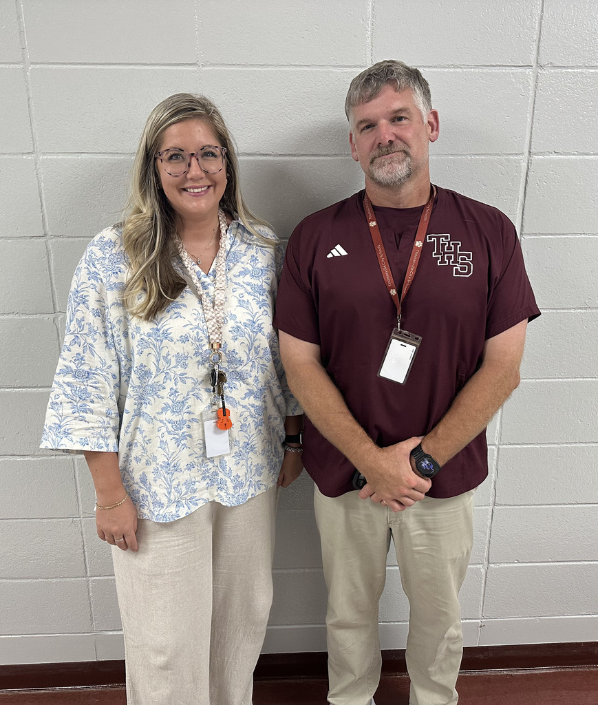 Social Studies/History Teachers 26-27 at Thomasville High School: Katherine Sparks and Russell Stephens