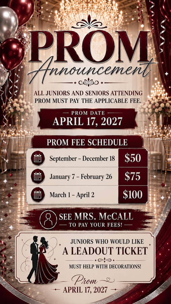 Updated THS Prom post
